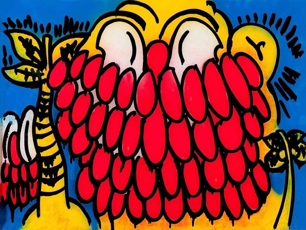 Slawn, ‘Worldwide - Los Angeles’, 2023, Print, 4-colour screen print on somerset 310gsm paper, Circa, Numbered