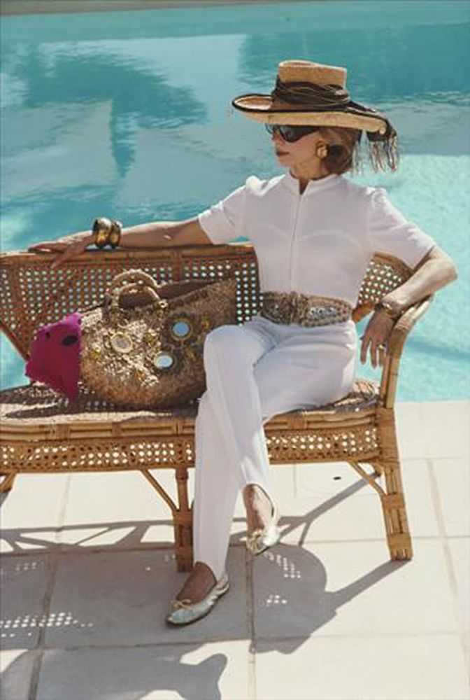 Slim Aarons, ‘Lynne Wyatt (Medium)’, 1991, Photography, C-Type Print, null, Numbered