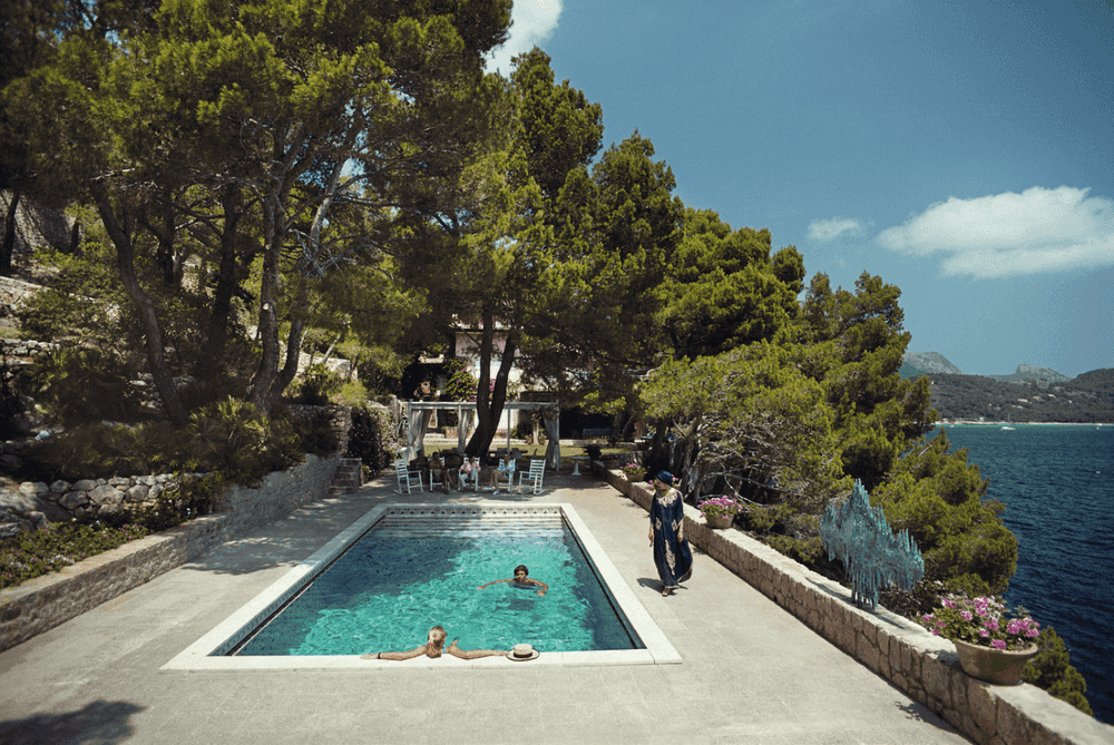 Slim Aarons, ‘Vane’s Villa (Large)’, 1987, Photography, C-Type Print, null, Numbered