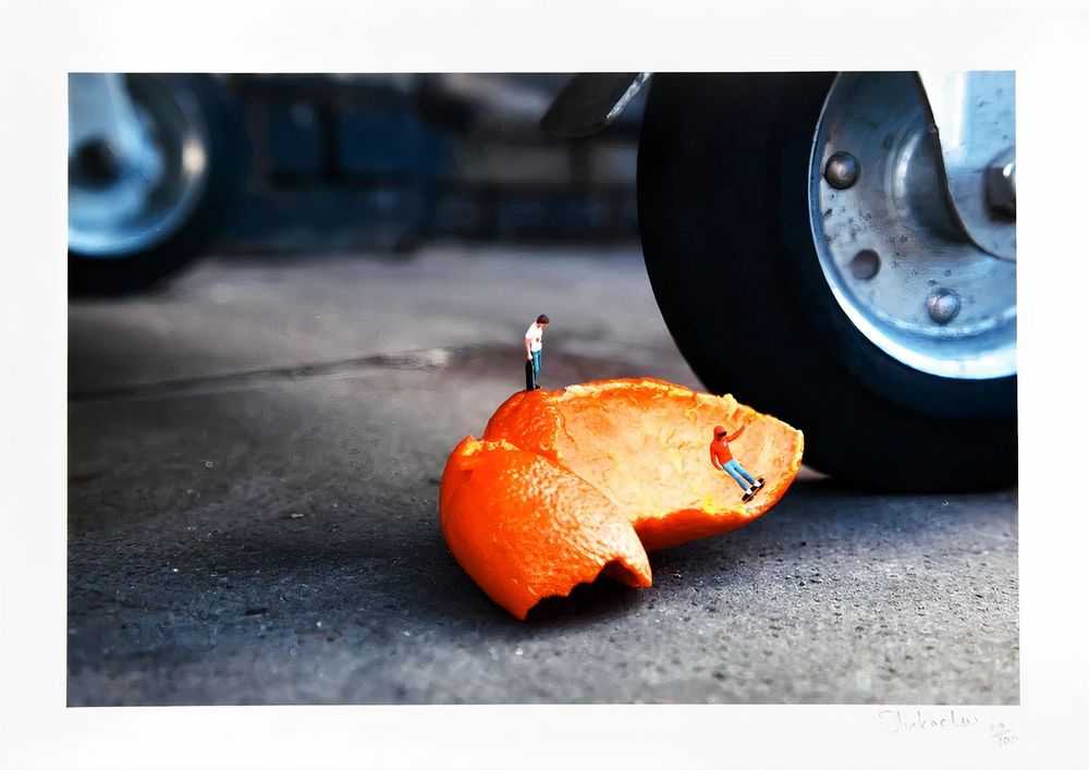 Slinkachu, ‘Leisure Facilities For Youths’, 07-02-2016, Print, Archival Pigment Print on 310gsm Fine Art Paper, 1xRUN, Numbered