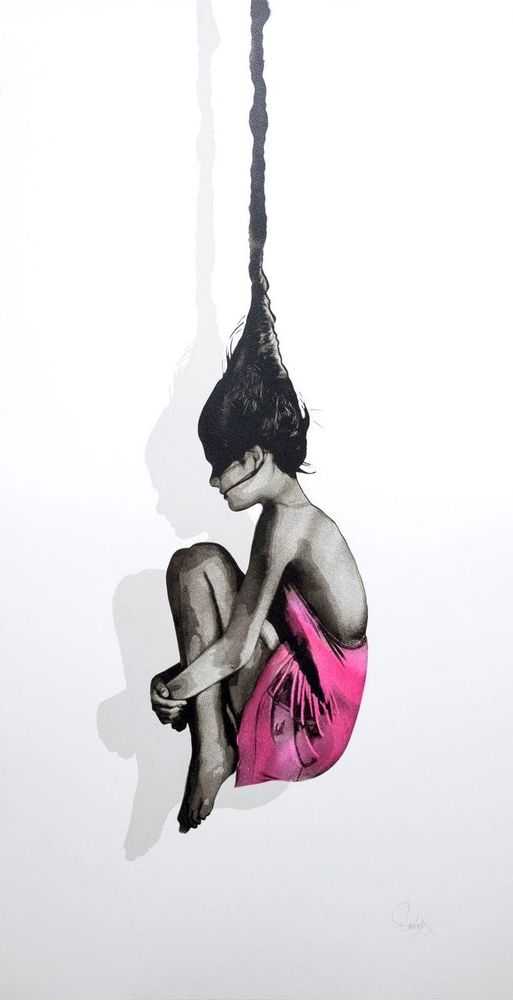 Snik, ‘Falling Out Of Conciousness (Pink)’, 2017, Print, Spray painted 9 colour screenprint on 300gsm Somerset Satin Paper, Graffiti Prints, Numbered, Handfinished