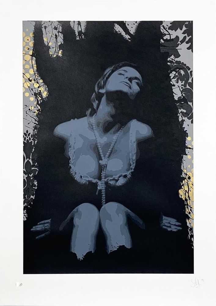 Snik, ‘Night Beauty’, 2009, Print, 11 layers screenprint, Upfest Gallery, Numbered, Dated