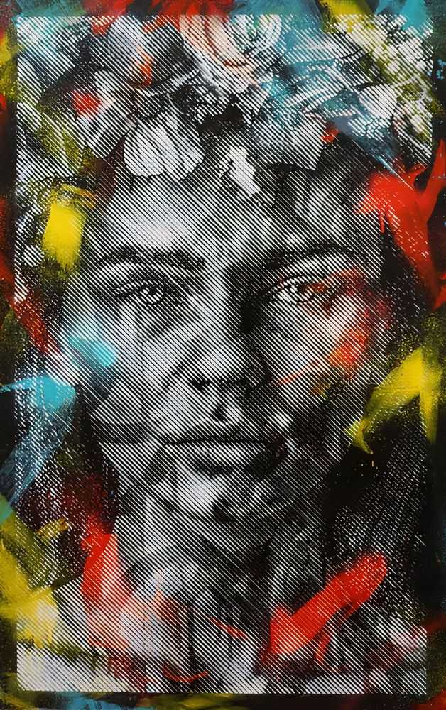 Snik, ‘Transcend’, 2020, Print, Hand painted acrylic/spraypaint originals on 410gsm Somerset paper. Finished with a silk screen varnish layer, each piece is unique with varying colour placements., Graffiti Prints, Numbered, Handfinished