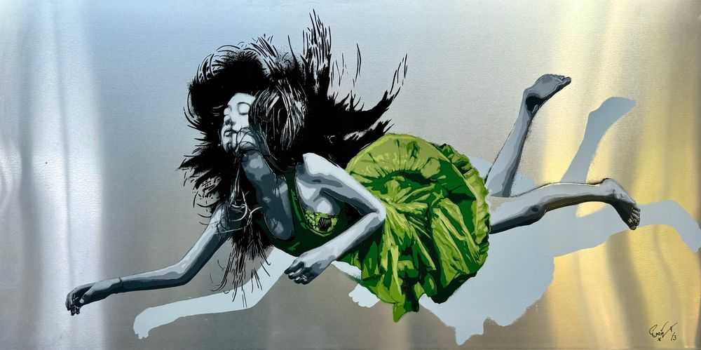 Snik, ‘We Are Failing (Green on Aluminum)’, 2014, Print, Print on Aluminum, null, Numbered