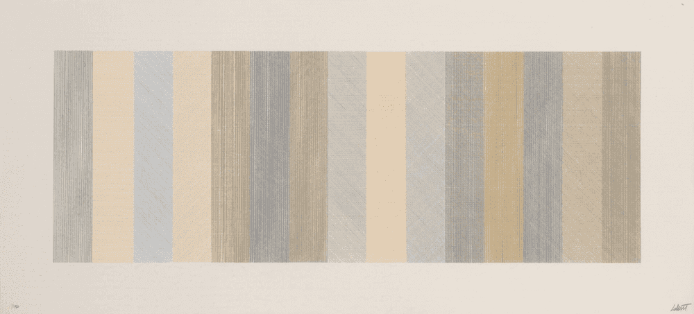 Sol LeWitt, ‘Horizontal Composite (Color)’, 1970, Print, Screenprint in colors, null, Numbered