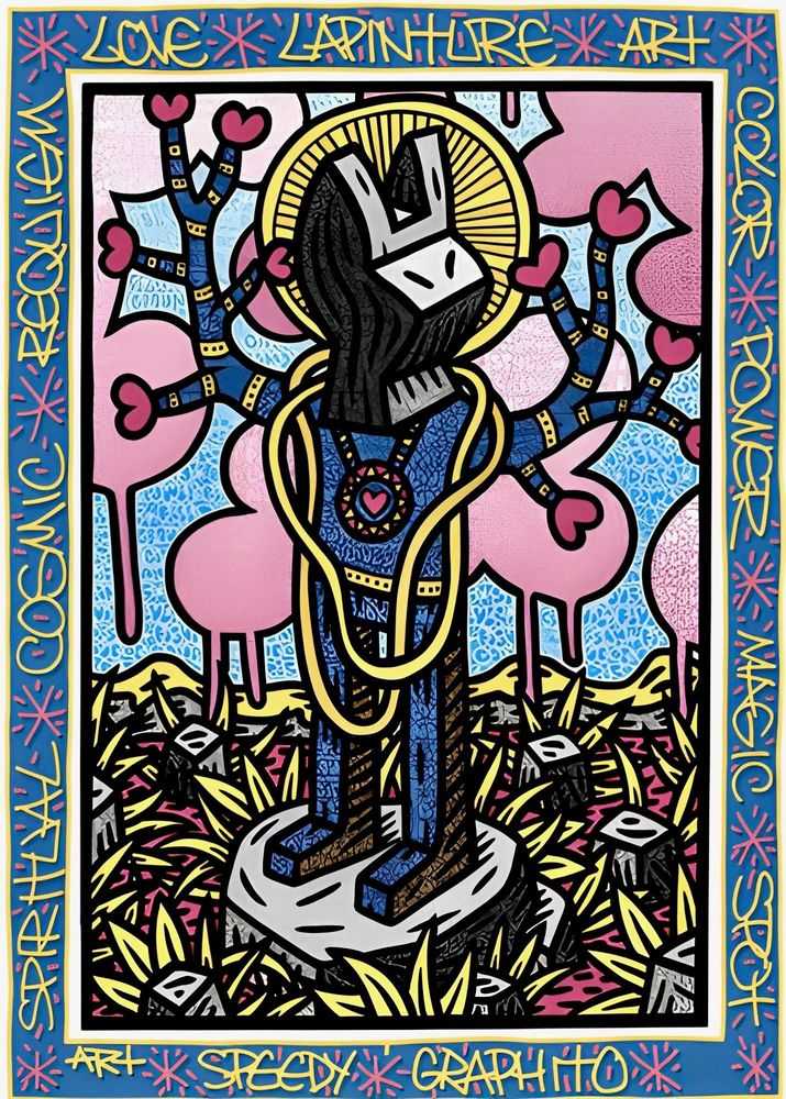 Speedy Graphito, ‘Love Lapinture’, 09-04-2019, Print, Giclee Print, ArtFive, Numbered
