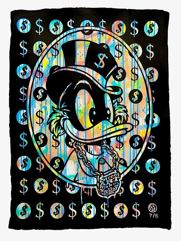 Speedy Graphito, ‘Street Art Makes My Day’, 08-10-2014, Print, Screen Print, Freeway Editions, Handfinished