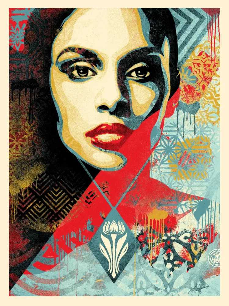 Shepard Fairey (Obey), ‘Spring Forth’, 2026, Print,  Screen print on 80# cream Speckletone paper, Obey Giant, Numbered