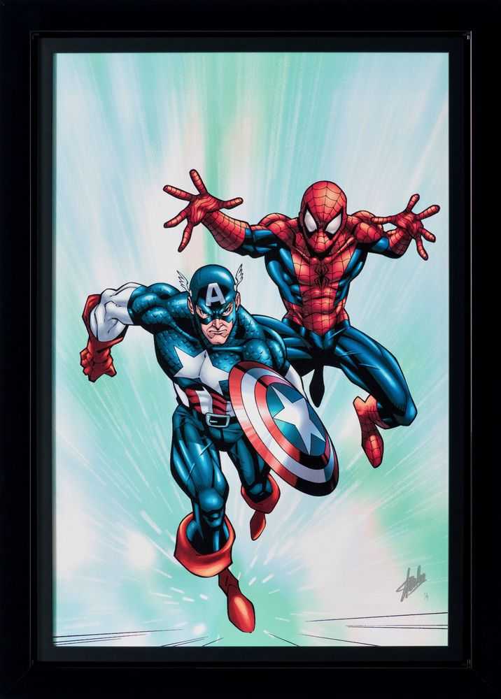 Stan Lee (Marvel), ‘Age Team Up #2 - 1 (Deluxe Edition)’, 2023, Print, Fine Art Print, Castle Fine Art, Numbered, Framed