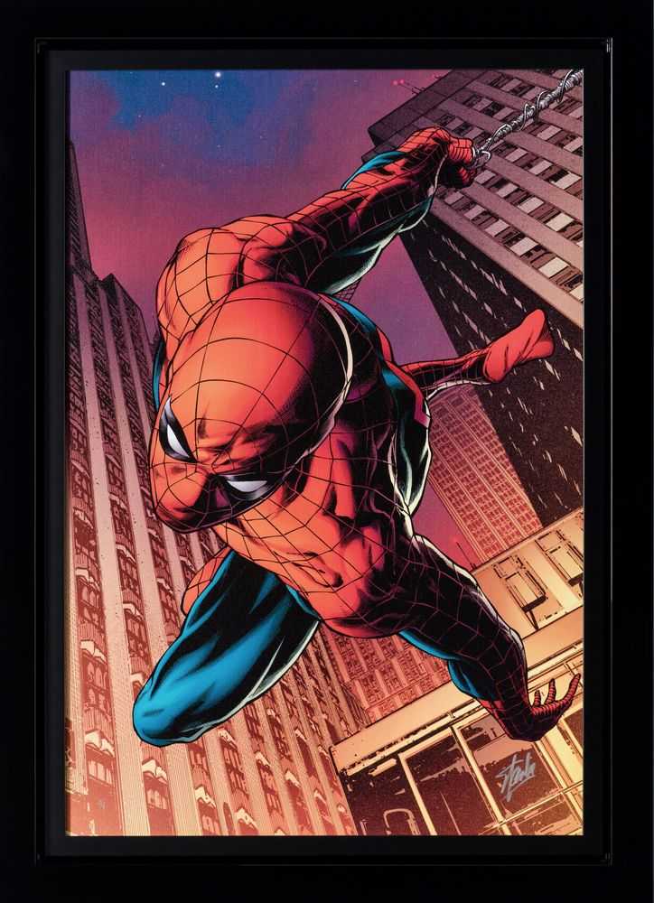 Stan Lee (Marvel), ‘Amazing Spider-Man #641 (Deluxe Edition)’, 2023, Print, Fine Art Print, Castle Fine Art, Numbered, Framed