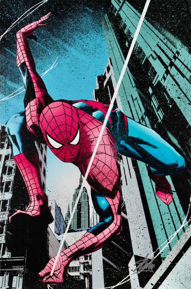 Stan Lee (Marvel), ‘Amazing Spider-Man: Extra #3’, 2020, Print, Giclee On Canvas, Castle Fine Art, Numbered
