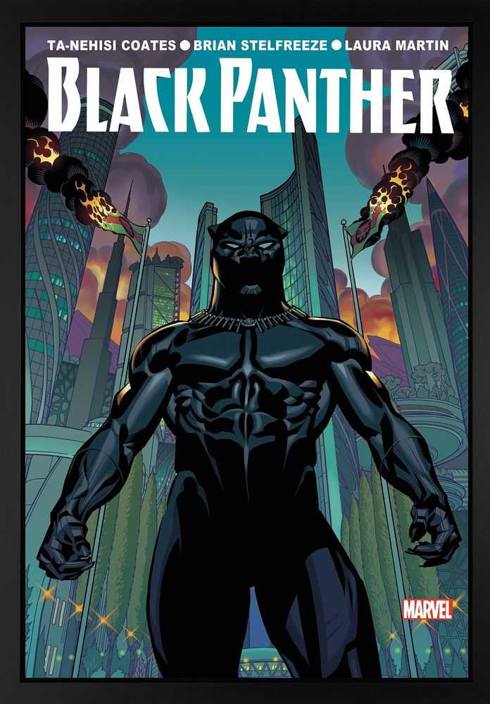 Stan Lee (Marvel), ‘Black Panther - Volume 6, #1’, 2016, Print, A limited edition boxed canvas, Castle Fine Art, Framed