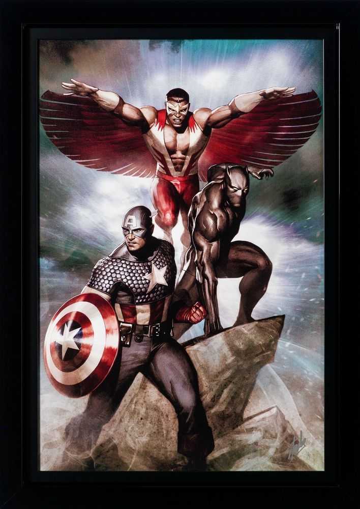 Stan Lee (Marvel), ‘Captain America: Hail Hydra #3 (Deluxe Edition)’, 2023, Print, Fine Art Print, Castle Fine Art, Numbered, Framed