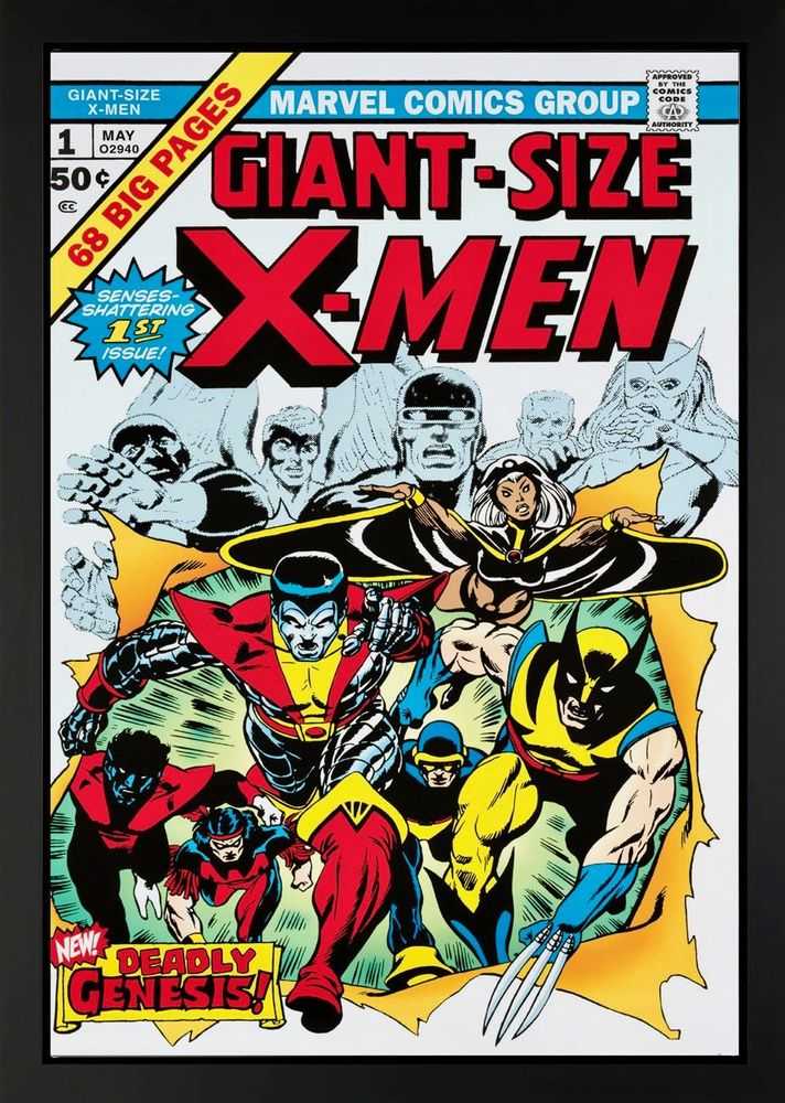 Stan Lee (Marvel), ‘Giant Size X-Men #1 - Boxed Canvas Edition’, 2013, Print, Boxed canvas, Castle Fine Art, Numbered