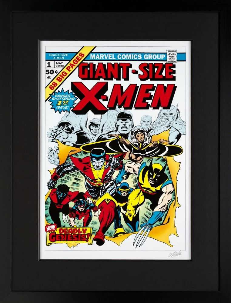 Stan Lee (Marvel), ‘Giant Size X-Men #1 - Giclee on Paper Edition’, 2013, Print, Giclee on paper, Castle Fine Art, Numbered, Framed