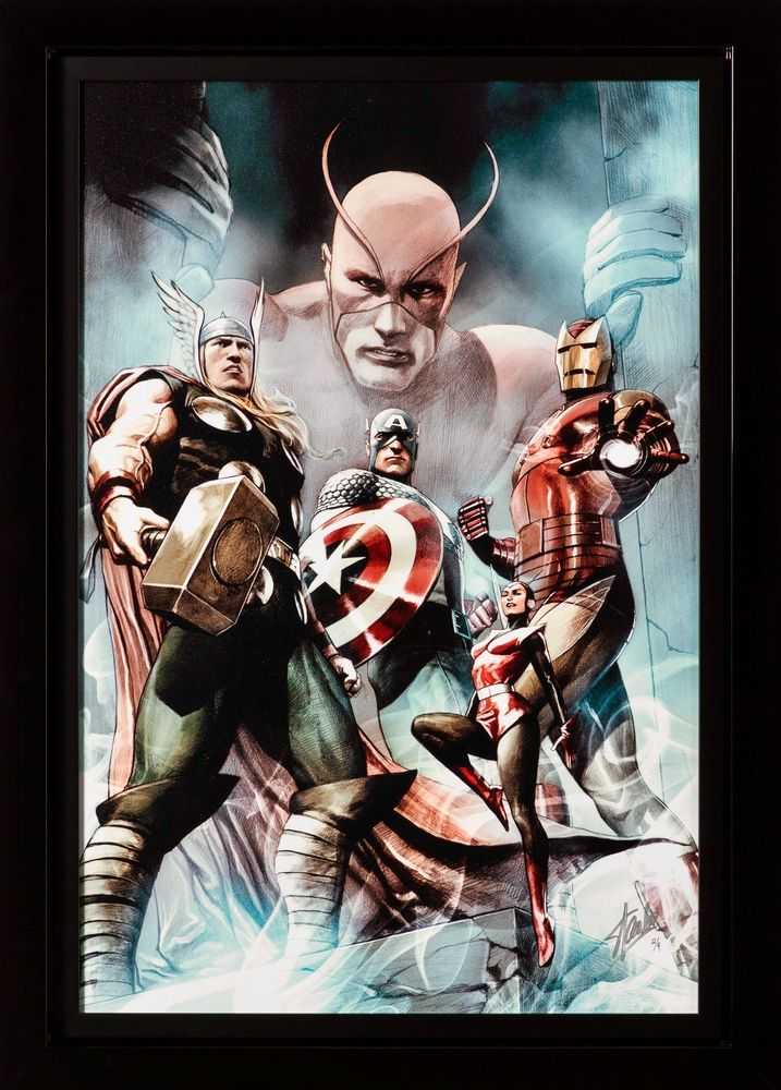 Stan Lee (Marvel), ‘Hail Hydra #2 (Deluxe Edition)’, 2023, Print, Fine Art Print, Castle Fine Art, Numbered, Framed