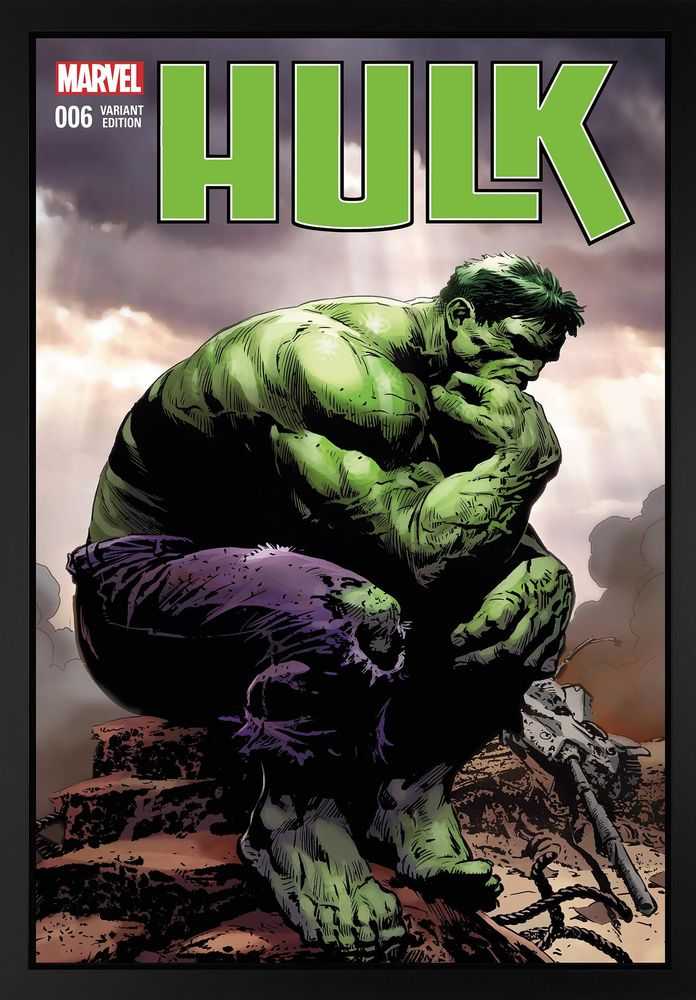 Stan Lee (Marvel), ‘Hulk - Volume 3, #6’, 2014, Print, A limited edition boxed canvas, Castle Fine Art, Framed