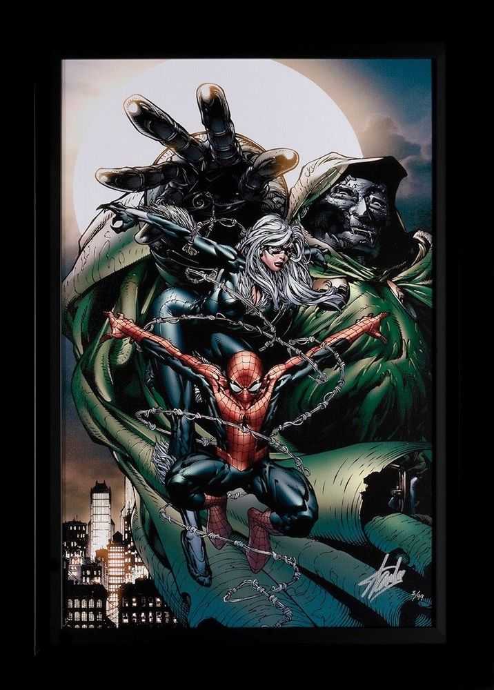 Stan Lee (Marvel), ‘Spider-Man Unlimited #14 (Deluxe Edition)’, 2021, Print, Canvas on board, Castle Fine Art, Numbered
