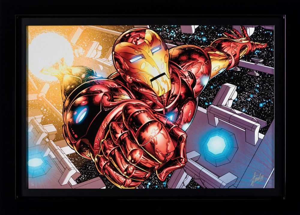 Stan Lee (Marvel), ‘The Invincible Iron Man #1 (Standard Edition)’, 2023, Print, Fine Art Print, Castle Fine Art, Numbered, Framed