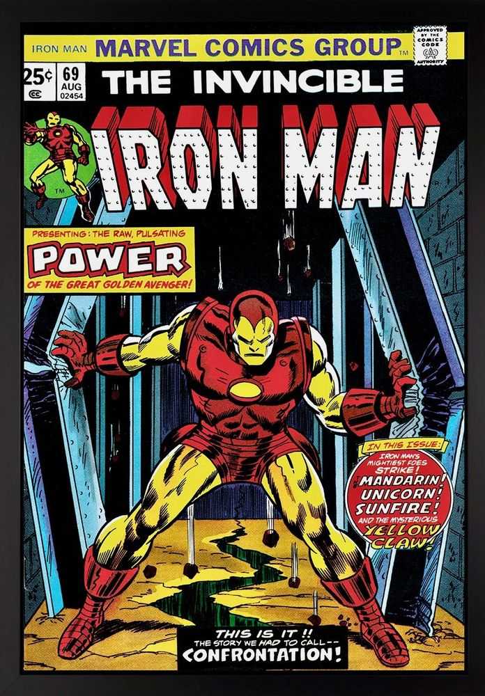 Stan Lee (Marvel), ‘The Invincible Iron Man #69 - Confrontation!’, 2015, Print, Fine Art Print, Castle Fine Art, Numbered