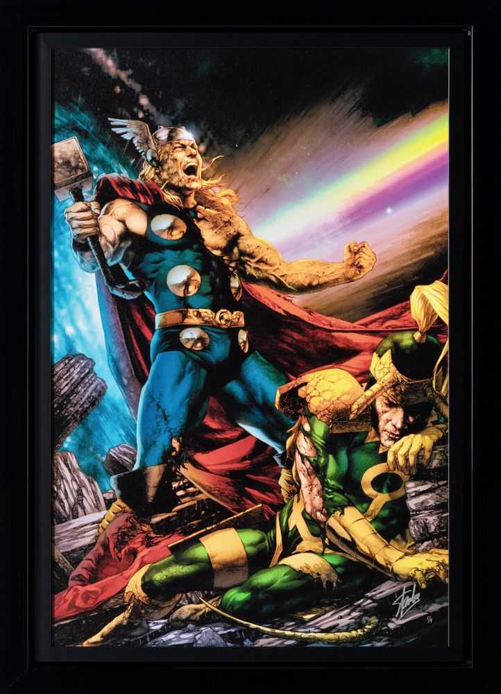 Stan Lee (Marvel), ‘Thor: First Thunder #5 (Deluxe Edition)’, 2023, Print, Fine Art Print, Castle Fine Art, Numbered, Framed