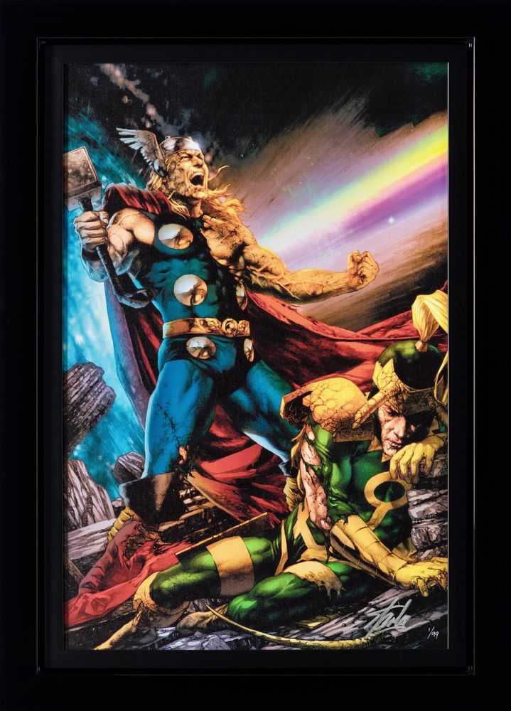 Stan Lee (Marvel), ‘Thor: First Thunder #5 (Standard Edition)’, 2023, Print, Fine Art Print, Castle Fine Art, Numbered, Framed