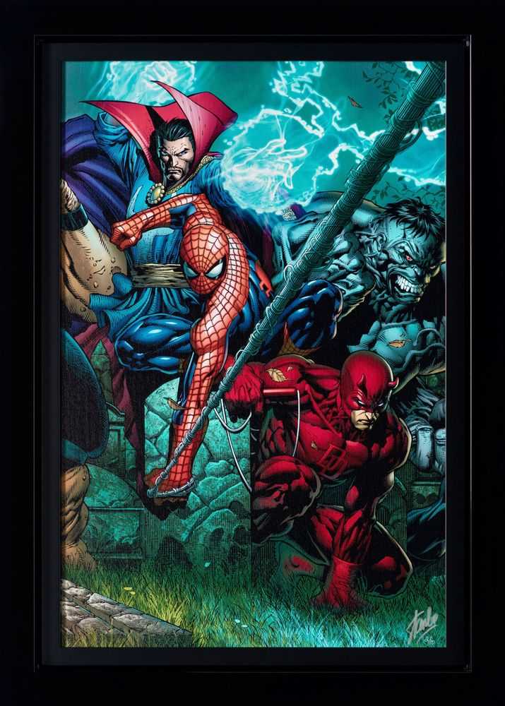 Stan Lee (Marvel), ‘Ultimatum #4 - 1 (Collector's Edition)’, 2023, Print, Fine Art Print, Castle Fine Art, Numbered, Framed