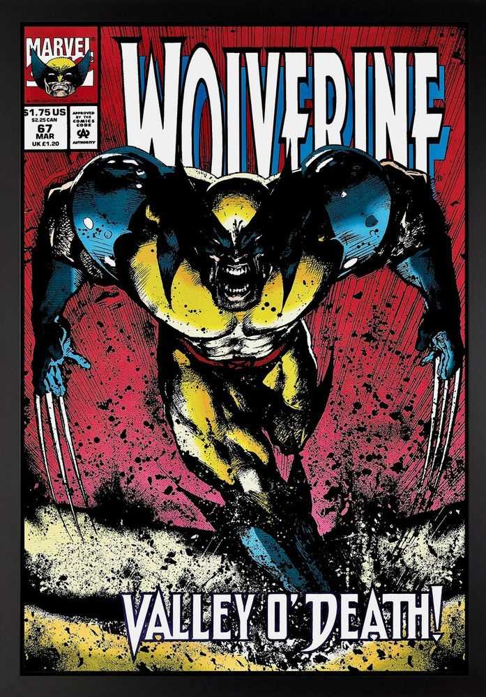 Stan Lee (Marvel), ‘Wolverine #67 - Valley O' Death!’, 2016, Print, Fine Art Print, Castle Fine Art, Numbered