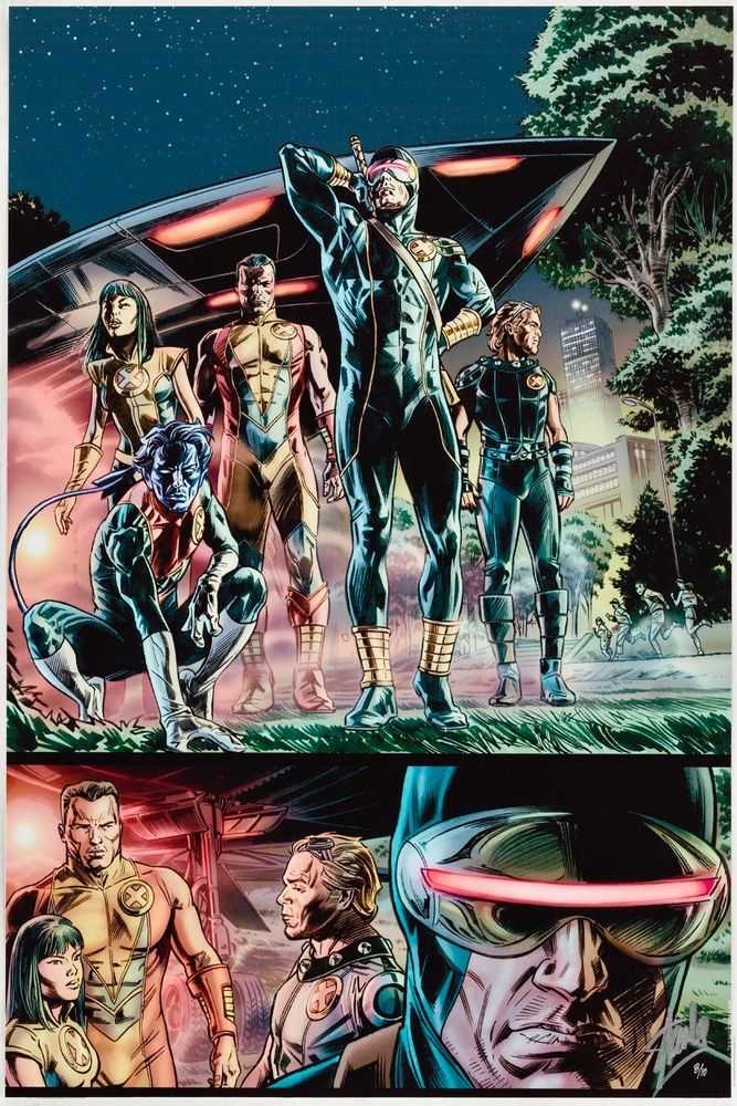 Stan Lee (Marvel), ‘Wolverine: Origins #34’, 2020, Print, Canvas on board, Castle Fine Art, Numbered