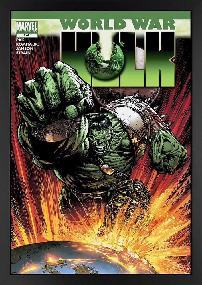 Stan Lee (Marvel), ‘World War Hulk #1’, 2019, Print, Fine Art Print, Castle Fine Art, Numbered, Framed