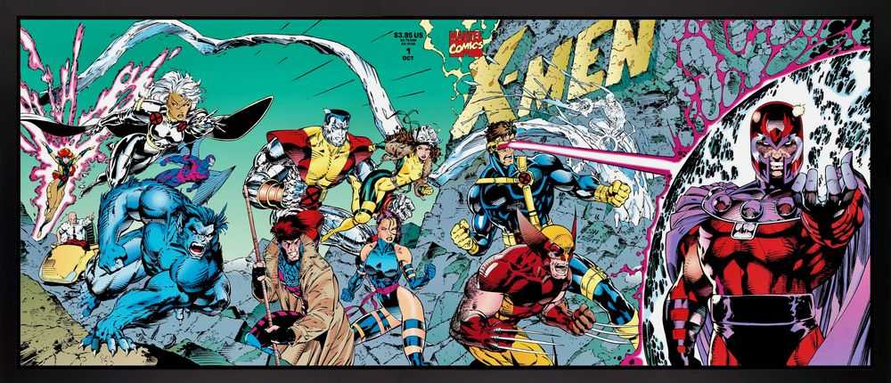 Stan Lee (Marvel), ‘X-Men - Volume 2, #1’, 2019, Print, Fine Art Print, Castle Fine Art, Numbered, Framed