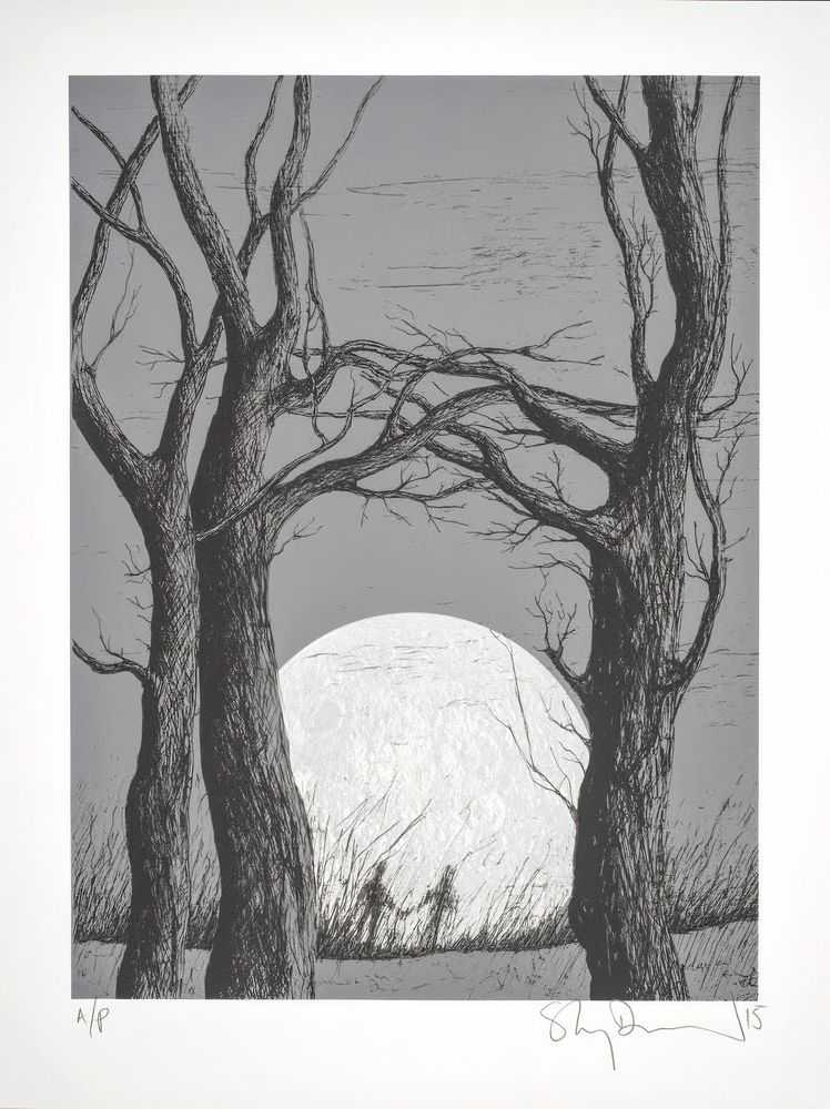 Stanley Donwood, ‘Holding Hands’, 2015, Print, 3 colour screenprint on 300gsm Somerset® Satin paper from St Cuthberts Mill in Wells., Self-released, Numbered, Dated