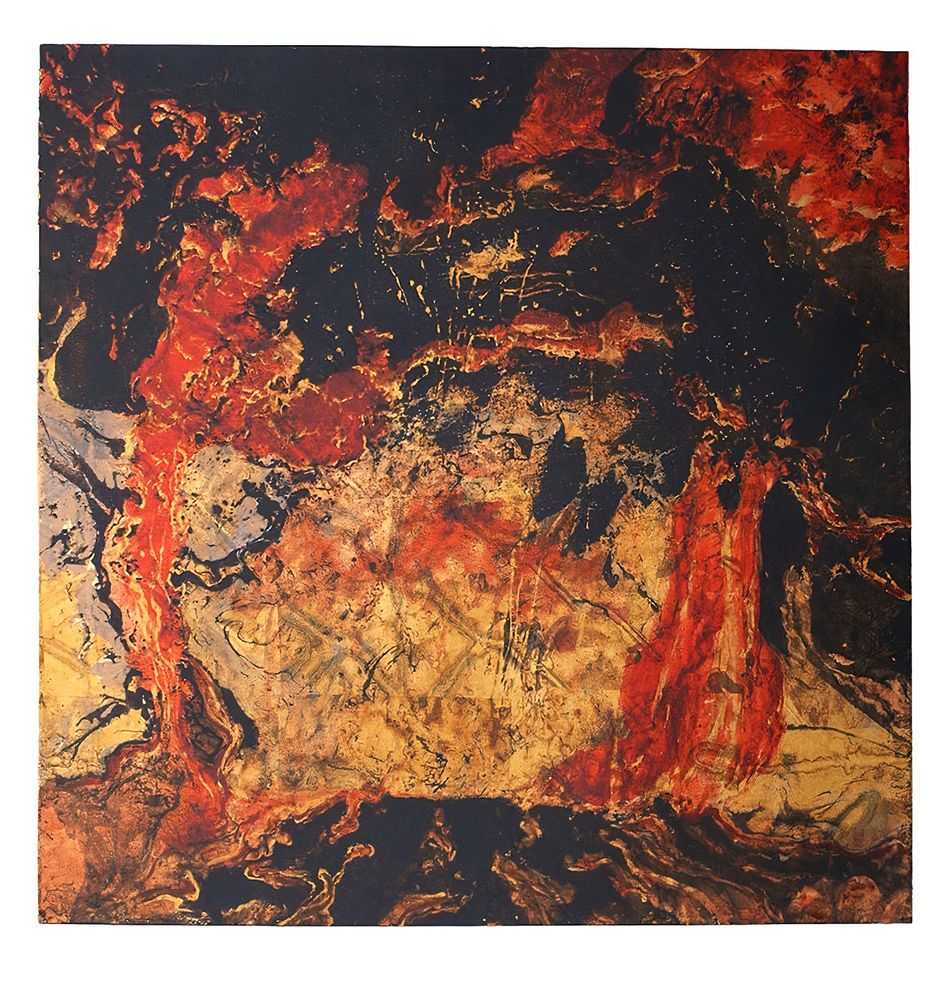 Stanley Donwood, ‘Within’, 2019, Print, 10 colour screenprint with copper leaf, Whistleblower Gallery, Numbered, Dated, Handfinished