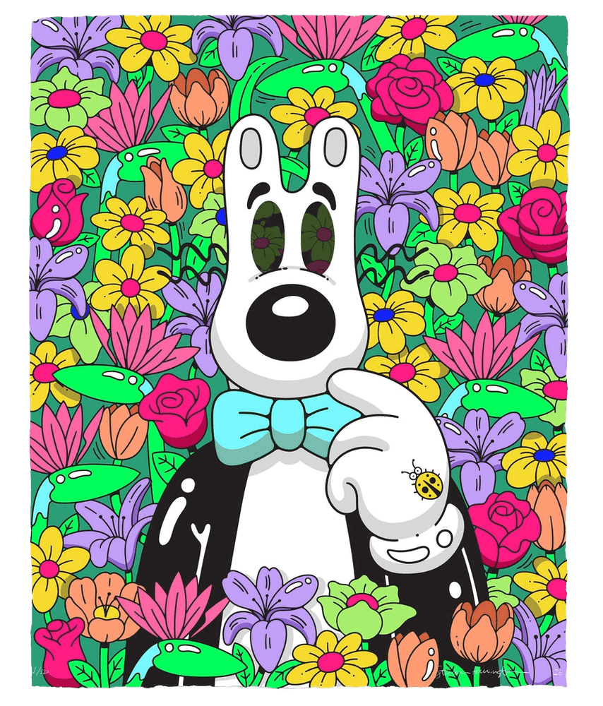 Steven Harrington, ‘Stop To Smell The Flowers No. 5’, 2026, Print, Screenprint on 320 gsm Coventry Rag paper, Deckled edges, null, Numbered