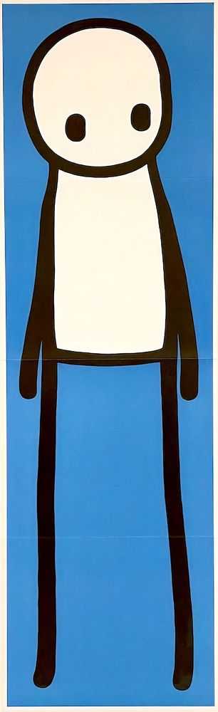 Stik, ‘Book Poster (Blue)’, 2016, Print, Lithographic print, Penguin, 