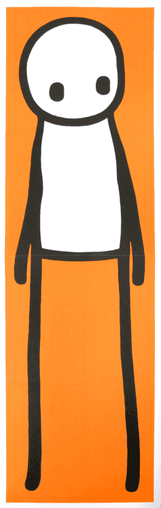 Stik, ‘Book Poster (Orange)’, 2016, Print, Lithographic print, Penguin, 