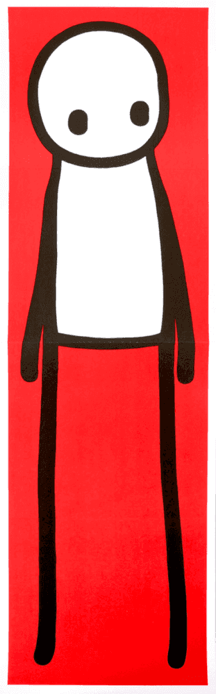 Stik, ‘Book Poster (Red)’, 2016, Print, Lithographic print, Penguin, 