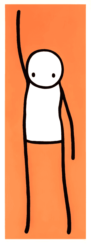 Stik, ‘Liberty (Orange)’, 12-12-2013, Print, Screenprint in colours, Dorian Grey Gallery, Numbered