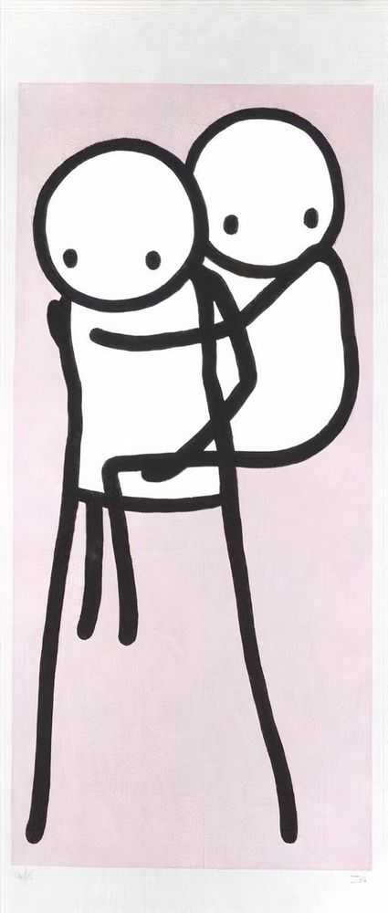 Stik, ‘Onbu (Pink)’, 16-10-2013, Print, Woodblock, ICN Gallery, Numbered