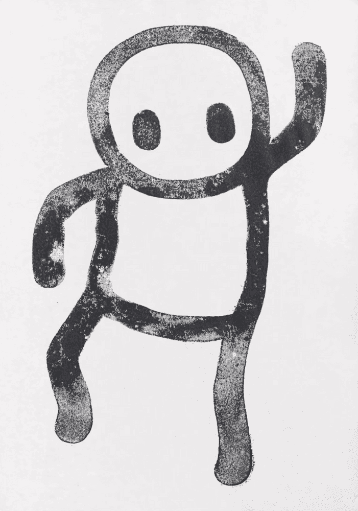 Stik, ‘Stik Stamp Print (Southbank Centre) #1’, 15-02-2023, Print, Archival ink and archival 100% wove hemp paper, Southbank Centre, 
