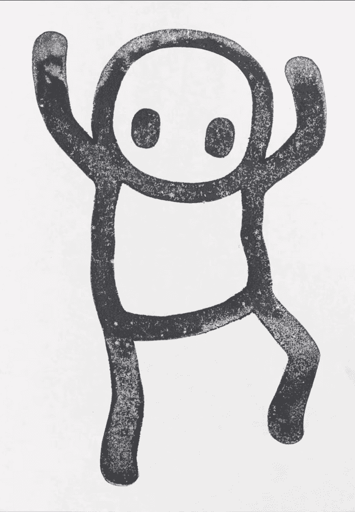 Stik, ‘Stik Stamp Print (Southbank Centre) #2’, 15-02-2023, Print, Archival ink and archival 100% wove hemp paper, Southbank Centre, 