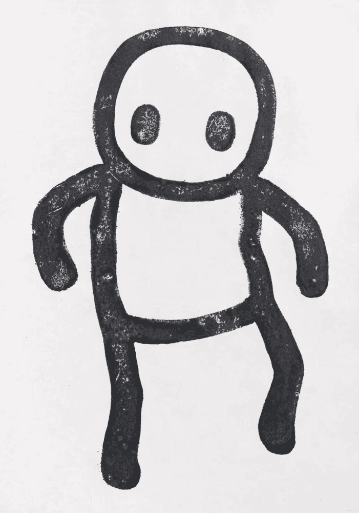 Stik, ‘Stik Stamp Print (Southbank Centre) #4’, 15-02-2023, Print, Archival ink and archival 100% wove hemp paper, Southbank Centre, 