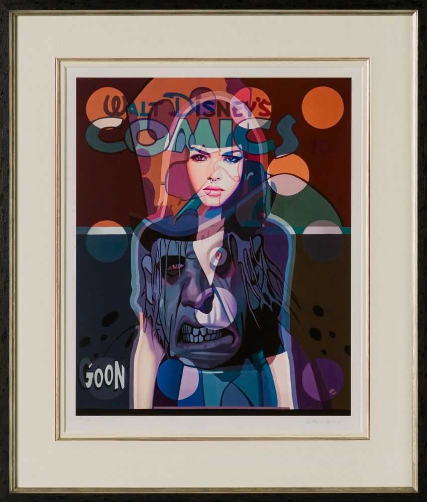 Stuart McAlpine Miller, ‘Heartfelt Terror’, 2024, Print, Fine Art Print, Castle Fine Art, Framed