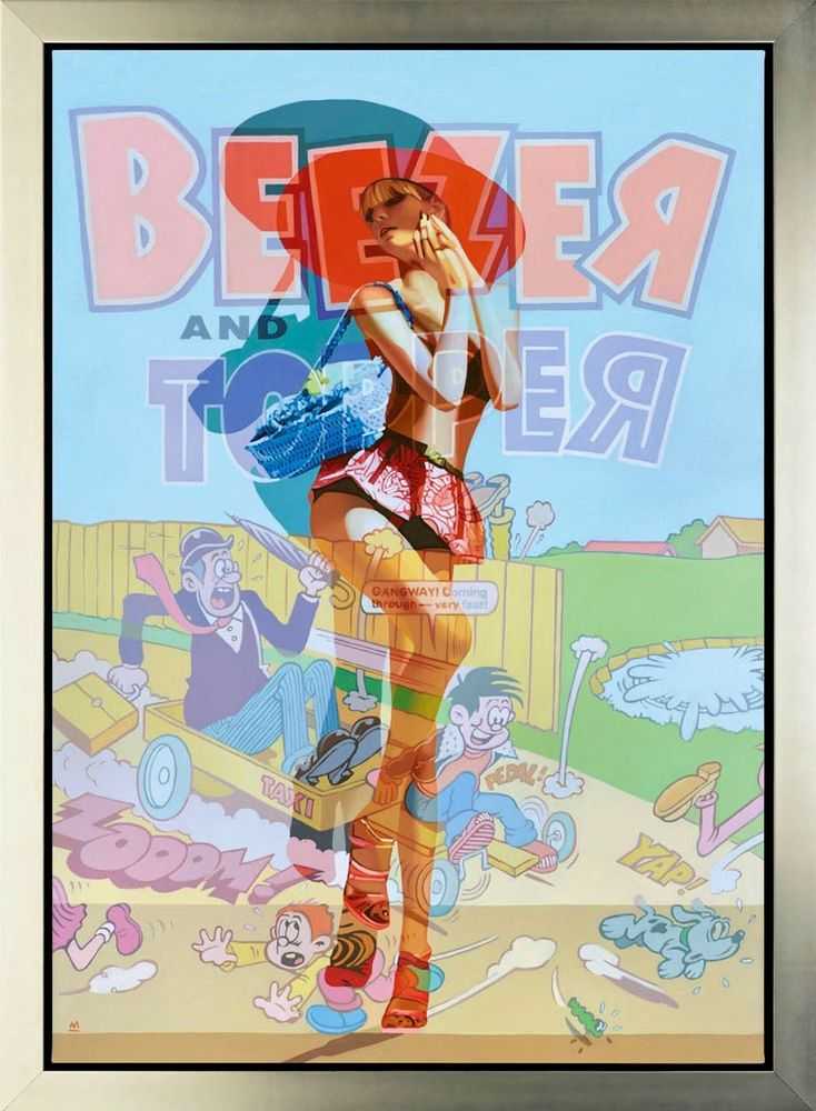 Stuart McAlpine Miller, ‘Sunbather to Fear’, 2012, Print, Fine Art Print, Castle Fine Art, Framed