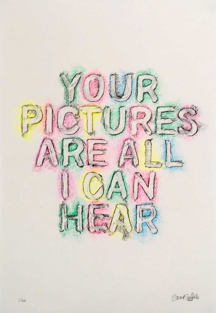 Stuart Semple, ‘Your Pictures’, 2021, Print, Wax crayon on 128gsm Takeo Youmoshi paper, Self Released, Numbered, Handfinished