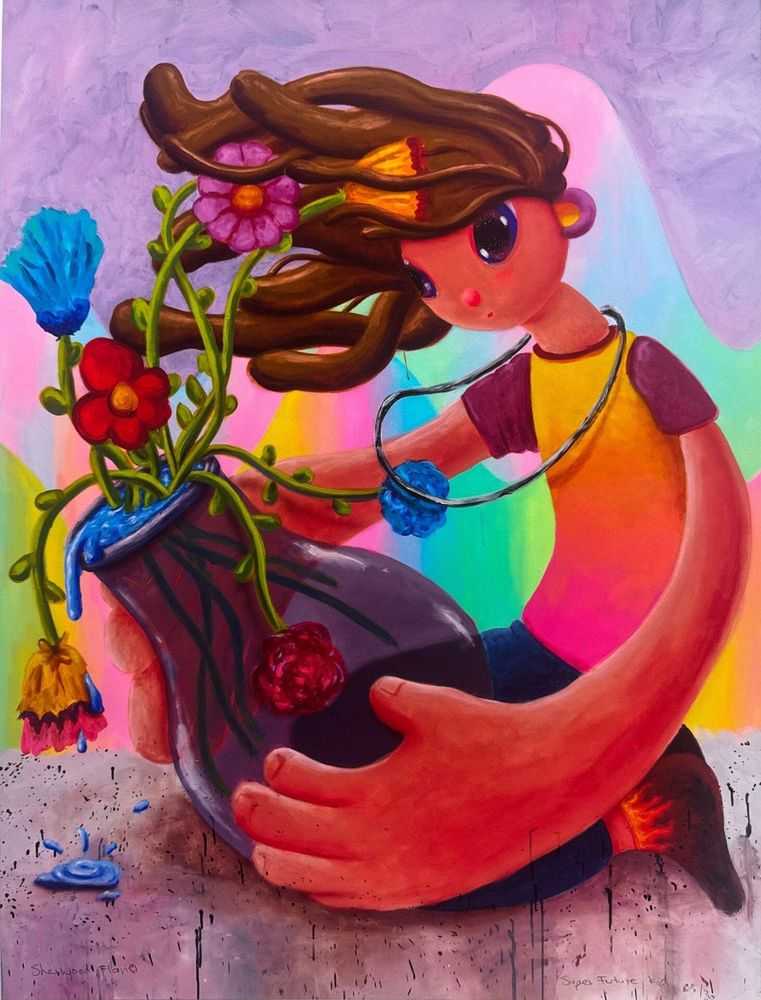Super Future Kid, ‘Sherwood Florist’, 2025, Print, Archival pigment print on textured fine-art paper, null, Numbered