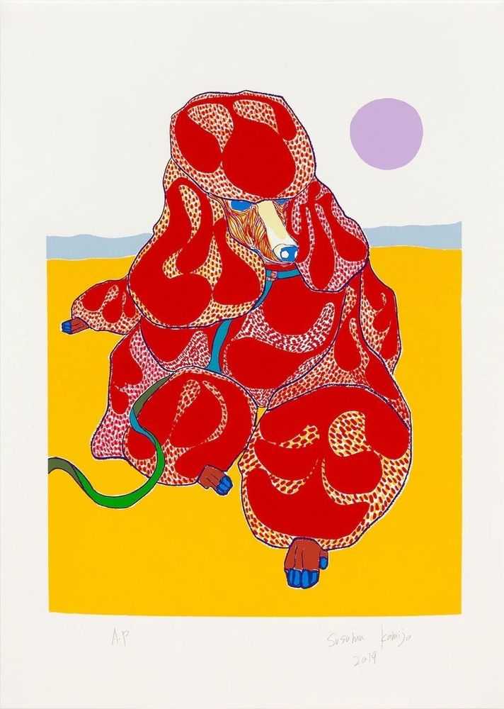 Susumu Kamijo, ‘By The Sea’, 2019, Print, Screenprint 14 colours on Arches BFK Rives 270gsm paper, Stems Gallery, Numbered