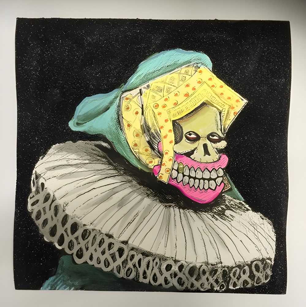 Sweet Toof, ‘Dame (Emerald With Bling)’, 24-01-2016, Print, Screen Print, Self Released, Numbered, Handfinished