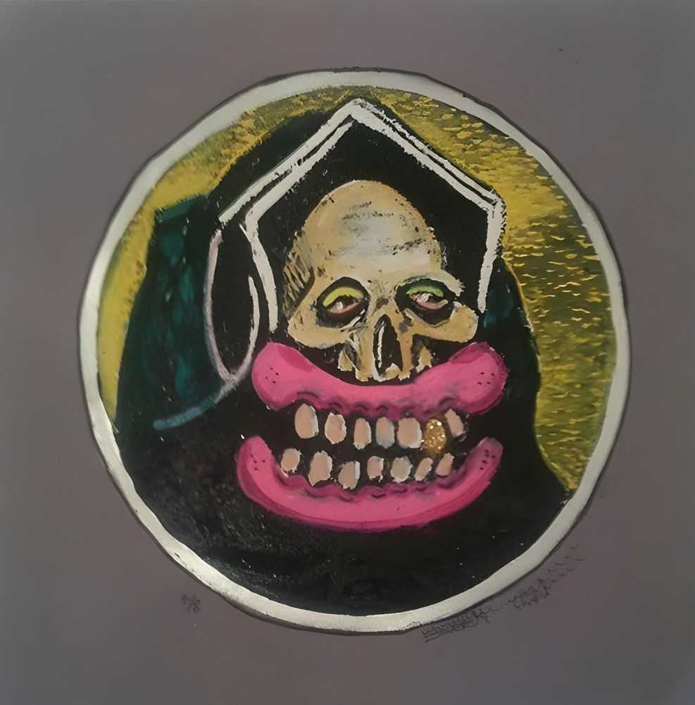 Sweet Toof, ‘Dame Woodcut’, 03-02-2011, Print, Woodcut, Arch 402, Numbered, Handfinished