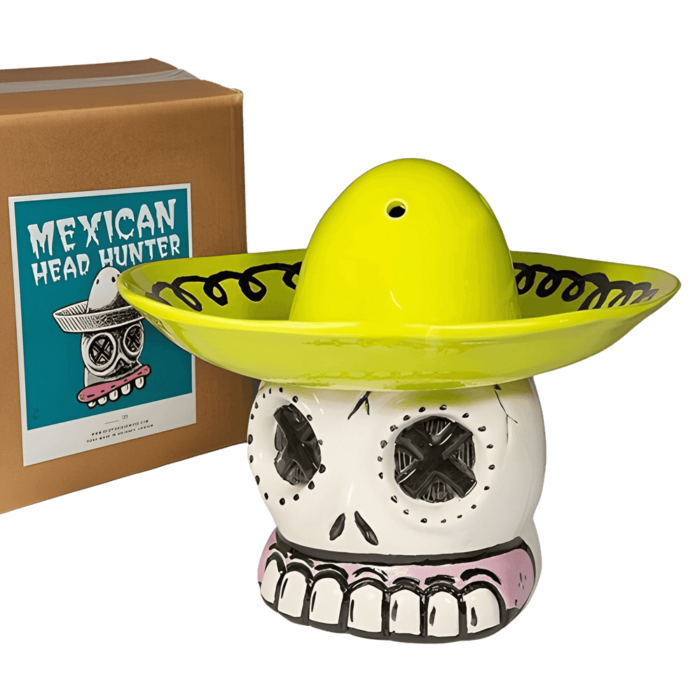 Sweet Toof, ‘Mexican Head Hunter’, 02-08-2014, Collectible, Ceramic, Bespoke Barware, Handfinished